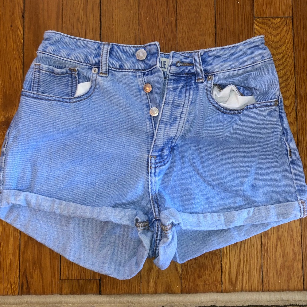Brandy Melville high waisted jean short
